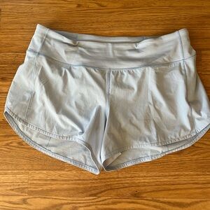 Lululemon Speed Up 4” short Size 10